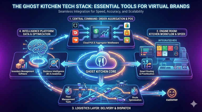 The Rise of Ghost Kitchen Tech Stacks: Essential Tools for Virtual Brands