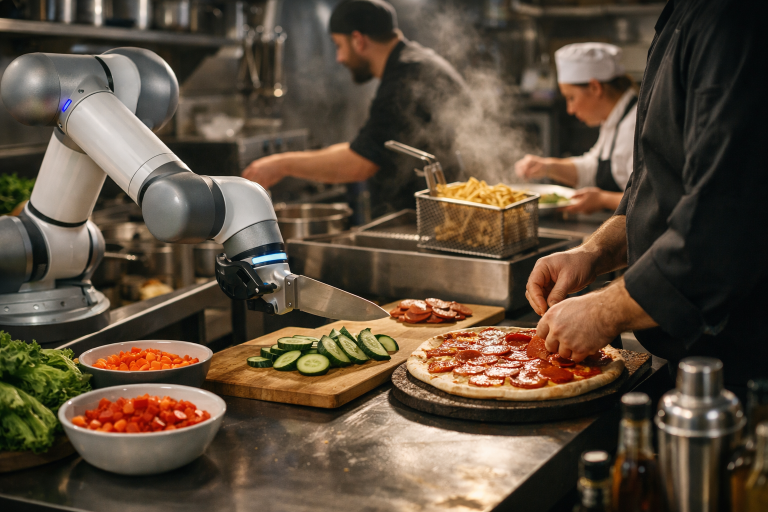 Cobots in the Kitchen: How Collaborative Robots Are Solving the Prep Gap