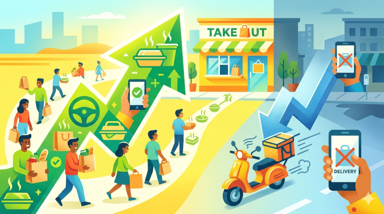 The Pickup Economy: Why Takeout Is Winning Over Delivery