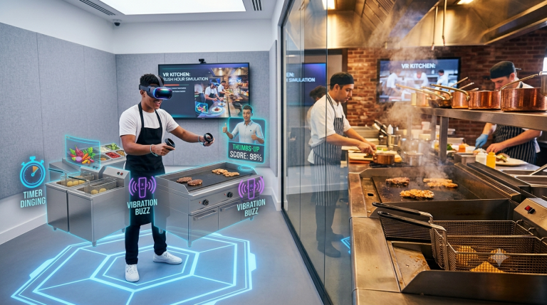 Immersive VR Onboarding: Training the Next Generation of Kitchen Teams