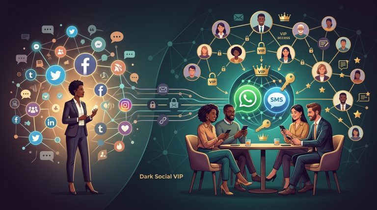 The Rise of “Dark Social”: Building VIP Communities on WhatsApp and SMS